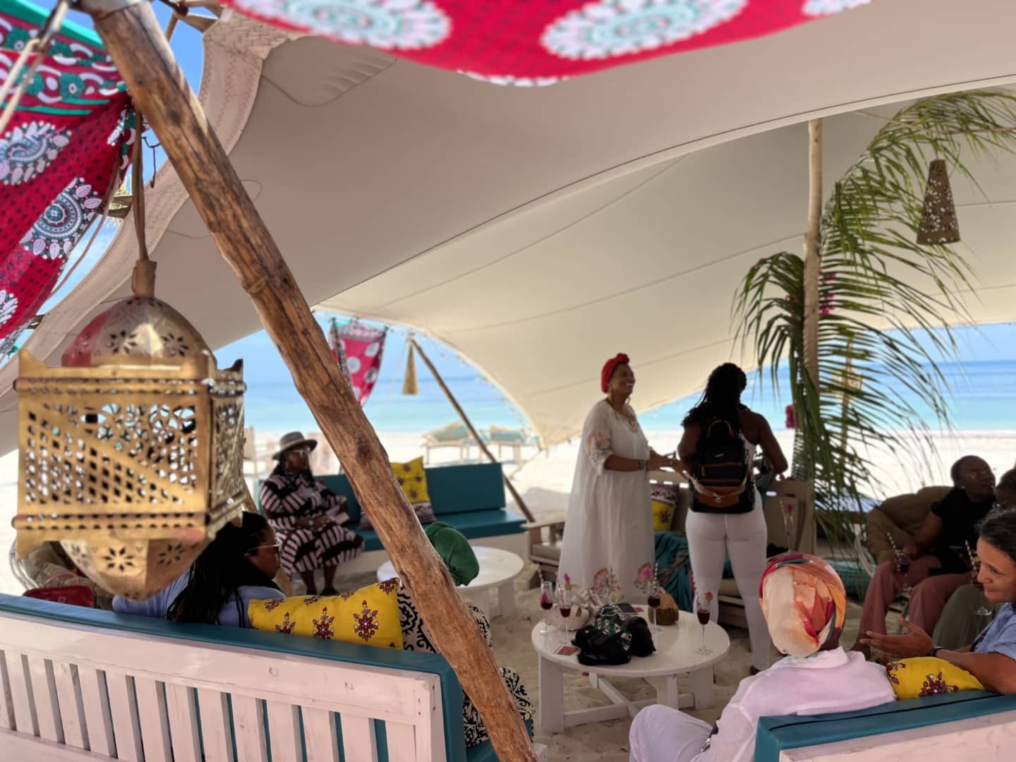 SHARAZAD OASIS RETREAT BEACH TENT